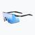 Occhiali da sole UVEX Pace Stage CV black matt/mirror blue