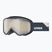 Maschera da sci per bambini UVEX Speedy Nova FM S2 black matt/mirror silver