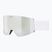Maschera da sci UVEX Scenic FM S2 white matt/mirror silver