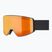 Maschera da sci UVEX Scenic FM S2 black matt/mirror red