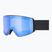Maschera da sci UVEX Scenic FM S2 black matt/mirror blue
