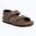 Sandali per bambini BIRKENSTOCK New York Birkibuc Narrow mocha
