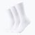 Skechers uomo Basic 3 paia di calzini bianchi