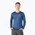 Maniche lunghe trekking da uomo Salewa Puez Melange Dry denim melange scuro