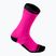 DYNAFIT Ultra Cushion SK calzini da corsa rosa glo