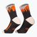 Calze da sci DYNAFIT Traverse Mid black out ultra orange/4220