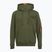 Alpha Industries Uomo Felpa con cappuccio a righe rosse verde scuro