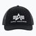 Alpha Industries Basic Trucker, cappellino da baseball da uomo, nero