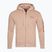 Felpa Alpha Industries Back Print Zip da uomo, color corallo polveroso