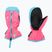 Guanti da sci per bambini Reusch Ben Mitten rosa knockout/bottone scapolare