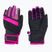 Guanti da sci Reusch Duke R-TEX XT nero/rosa per bambini
