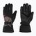 Guanto da sci da donna Reusch Helena R-TEX XT nero/nero melange/rosa glo