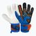 Guanti da portiere Reusch Attrakt Solid blu elettrico/arancio shocking