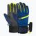 Guanti da sci per bambini Reusch Leo R-Tex XT black/imperial blue/safety yellow