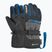Guanti da sci per bambini Reusch Rocket GORE-TEX black/black melange/brilliant blue