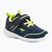Scarpe per bambini KangaROOS KY-Chummy EV dark navy/lime