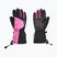 ZIENER Laval AS AW vblack fucsia rosa guanto da sci per bambini