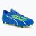 PUMA Ultra Play FG/AG scarpe da calcio per bambini ultra blu/puma bianco/verde
