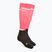 CEP Tall 4.0 calze da corsa a compressione da donna rosa/nero
