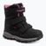 KangaROOS K-Robi KTX jet nero/rosa, stivali da neve per bambini