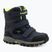 KangaROOS K-Robi KTX, stivali da neve per bambini, blu scuro/lime