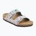 BIRKENSTOCK infradito per bambini Arizona BF Narrow electric metallic dots argento