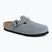 Ciabatte BIRKENSTOCK Boston Suede Leather stone blue
