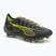 Scarpe da calcio PUMA uomo Ultra 5 Ultimate FG argento invecchiato opaco/giallo allerta/sole colpito
