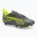 PUMA Ultra 5 Play FG/AG Jr opaco argento invecchiato/allarme giallo/puma argento invecchiato scarpe da calcio per bambini