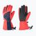 Guanto da sci per bambini ZIENER Laval Aquashield AW rosso fuoco