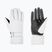 Guanti da sci da donna ZIENER Kisar Aquashield bianco
