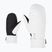 Guanti da sci da donna ZIENER Kisar Aquashield Mitten bianco