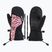 Guanti da sci per bambini ZIENER Lavalino-Z Aquashield AW Mitten black/red leo