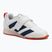 Scarpe da sollevamento pesi adidas Adipower Weightlifting III Footwear white/dark blue/royal blue