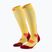 CEP Run Tall 5.0 calze a compressione da donna color calendula/bordeaux