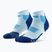 CEP Calze a compressione da donna Run Low Cut 5.0 ghiaccio/blu
