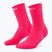 Calze a compressione CEP da donna Run Mid Cut 5.0 rosa