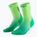 CEP Calzini a compressione da donna Run Edt. Gradient Mid Cut Compression 5.0 verde/lime fade