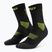 CEP Calze a compressione da donna Run Mid Cut 5.0 nero/lime