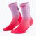 CEP Calze a compressione da donna Run Edt. Gradient Mid Cut Compression 5.0 rosa/lilla sbiadito