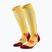 CEP Run Tall 5.0 calze a compressione da uomo color calendula/bordeaux