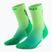 CEP Calzini a compressione da uomo Run Edt. Gradient Mid Cut Compression 5.0 verde/lime fade