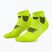 Calze a compressione da donna CEP Run Low Cut 5.0 lime/black