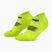 Calze a compressione da uomo Cep Run No Show 5.0 lime/black