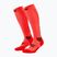 Calze a compressione da donna CEP Run Tall 5.0 neon coral
