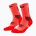 Calze a compressione da uomo CEP Run Mid Cut 5.0 neon coral