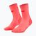 Calzini da donna CEP Ultralight Mid Cut 4.0 neon coral/red