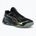 Scarpe da pallamano da uomo PUMA Solarstrike 4 puma black/green terrain/fizzy light