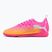 Scarpe da calcio per bambini PUMA Future 9 Play IT Jr poison pink/puma wht/sun stream/bright aqua/puma blk