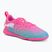 Scarpe da calcio per bambini PUMA Future 9 Play TT poison pink/puma white/sun stream/bright aqua/puma black
